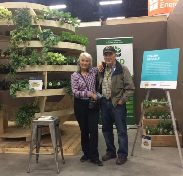 Inez & Rick 2014 at Caleb's Home Show Booth